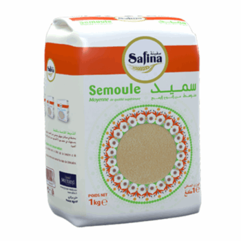 SAFINA semoule moyenne 1Kg