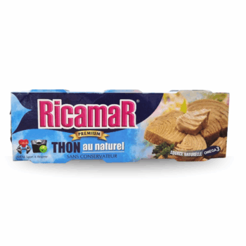 RICAMAR triplette de thon nature 195g.