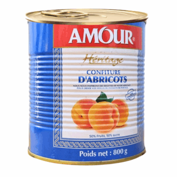 AMOUR confiture d'abricots 800g