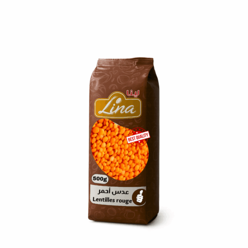 LINA lentilles rouge 500g