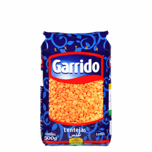 GARRIDO lentilles rouge 500g