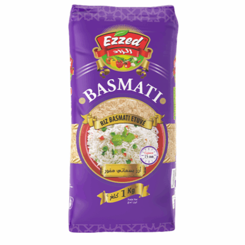 EZZED riz etuvé basmati 1Kg