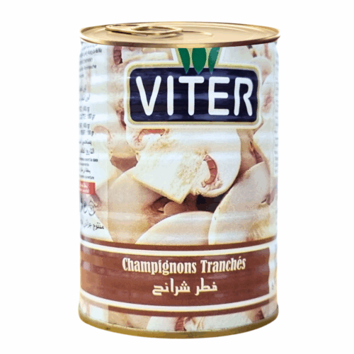 VITER champignons tranches 400g