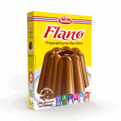 RABHA flan flano chocolat 100g