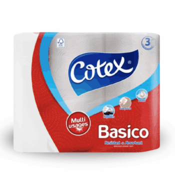 COTEX Essuie-tout BASICO x3