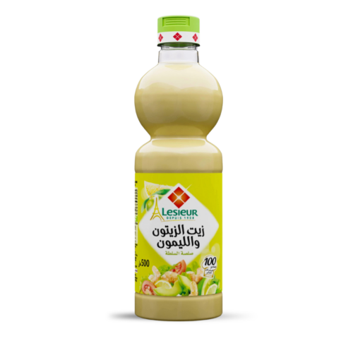 LESIEUR Sauce salade Huile d'olive & citron 500ml