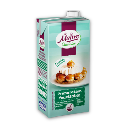 Le Maître Cuisinier Crème fouettée 1L
