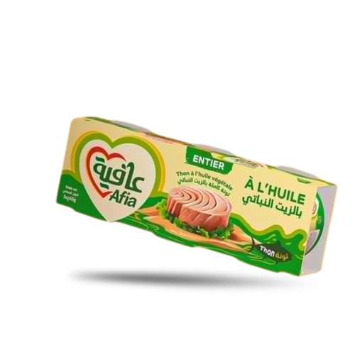 AFIA triplette de thon à l'huile 195g