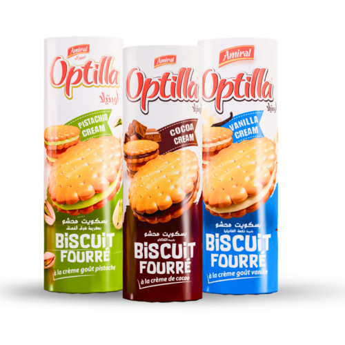 OPTILLA biscuit foureé 350g