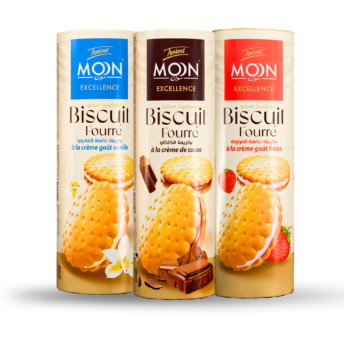 MOON biscuit fourées 350g