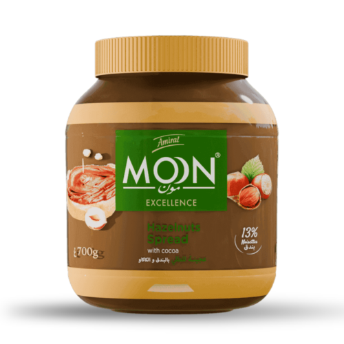 MOON pâtes à tartiner chocolat noisettes 700g