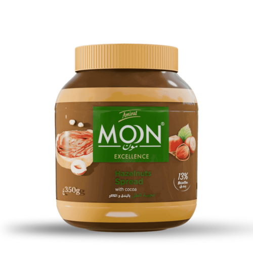 MOON pâtes à tartiner chocolat noisettes 350g