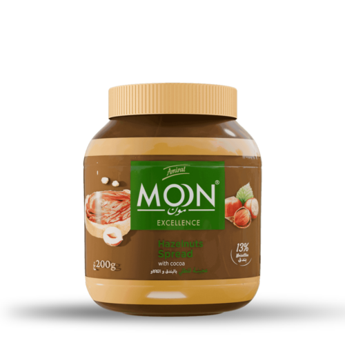 MOON pâtes à tartiner chocolat noisettes 200g