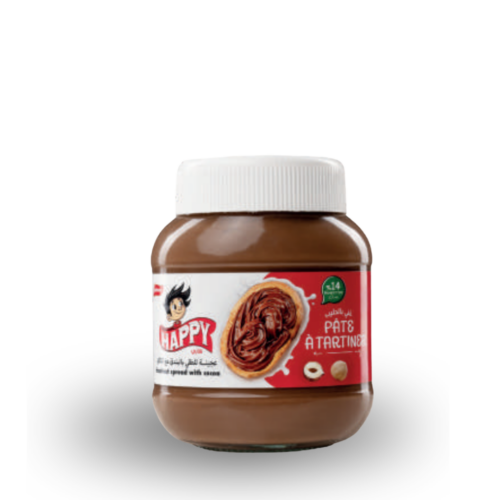 HAPPY pâtes à tartiner chocolat noisettes 350g